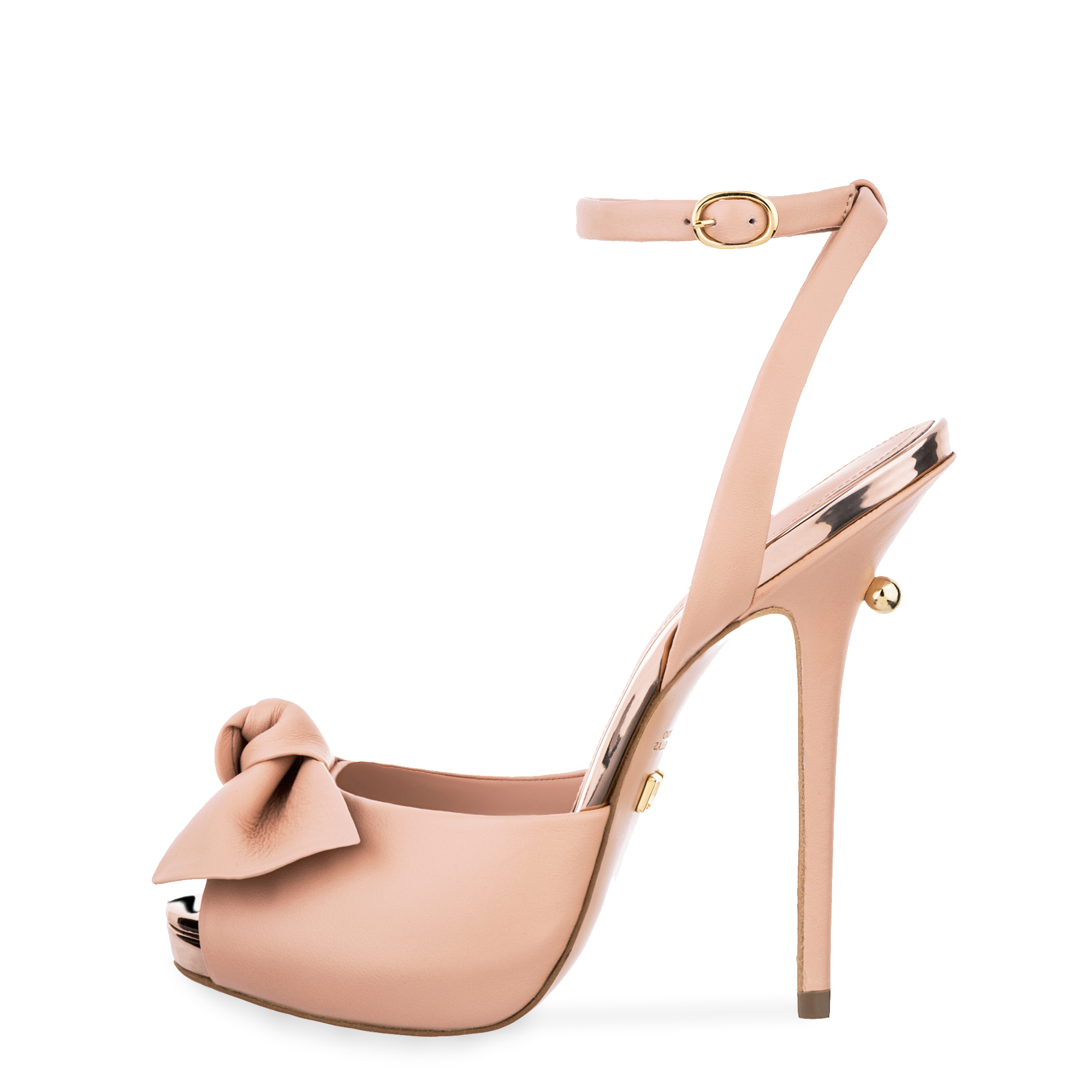 Basic Bow Sandal 12 Nude Official Dukas Online Boutique Luxury Shoes